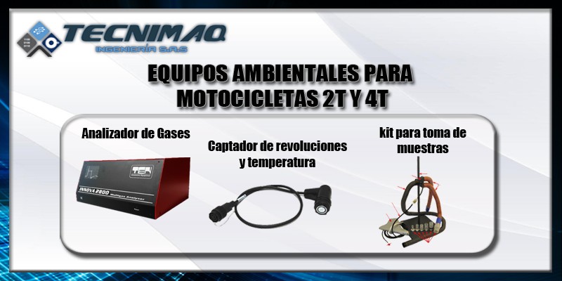 Estación ambiental para motocicletas 2T y 4T